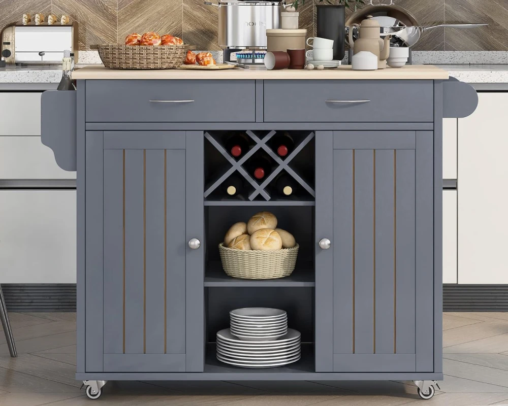 rolling island for small kitchen